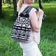 Сумка N37 Сумка по мотивам колумбийской сумки Mochila (Мочила). Сумка-мешок. Высокинская Наталья. Интернет-магазин Ярмарка Мастеров.  Фото №2