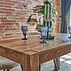 Solid wood dining table, SUNDAR, 1,5 meters. Tables. MyLoftMe. My Livemaster. Фото №5