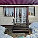 Входное крыльцо. Лестницы. Амарант. Интернет-магазин Ярмарка Мастеров.  Фото №2