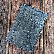 Сумки и аксессуары handmade. Livemaster - original item A handmade leather cardholder in a car for STS and cards. Handmade.