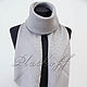 Order Grey Burberry scarf London England. Platkoffcom. Livemaster. . Shawls1 Фото №3