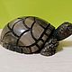 Sculpture of natural stone Turtle. Figurines. Kamnerezy-urala. Online shopping on My Livemaster.  Фото №2