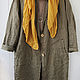 Summer linen cardigan coat with open edges. Jackets. etnoart. Online shopping on My Livemaster.  Фото №2