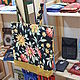 Shopper 35*35, Large bag, Lined, Eco-friendly. Crossbody bag. Svetlana Textile Bags Backpacks. My Livemaster. Фото №4