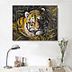 Oil painting tiger. Picture. Tiger oil. Cats cat. Painting. Pictures. pirogov-maxim. Online shopping on My Livemaster.  Фото №2