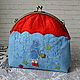 Bag with a clasp 'In the rain', Clasp Bag, Kolomna,  Фото №1