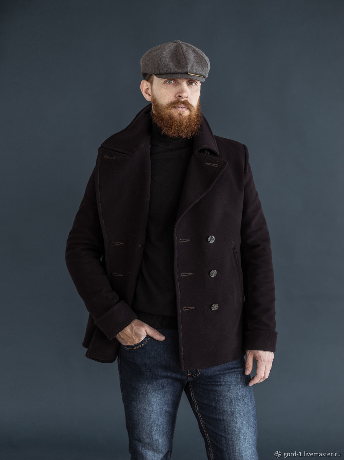 Пальто и кепка для мужчин