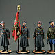 Tin soldier 54mm. Set of 5 PCs. World War II USSR. WWII. The red army, Military miniature, St. Petersburg,  Фото №1