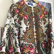 Одежда handmade. Livemaster - original item Blouses: elegant blouse, shawl blouse. Handmade.