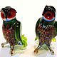 Interior figurine made of colored glass woodsy Owl Stanislaus, Figurines, Moscow,  Фото №1