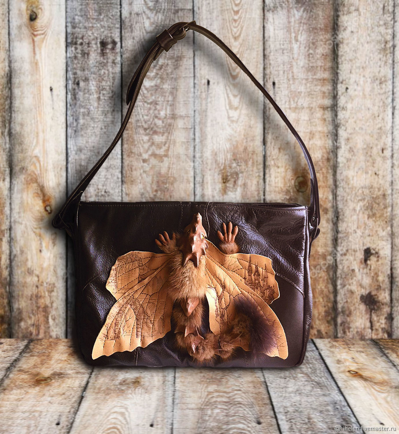 Дизайнерские сумки из натуральной кожи