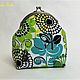 Cosmetic bag with clasp 'Summer', Beauticians, Polyarnye Zori,  Фото №1