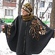 Пальто-пончо "Очей очарованье" с вышивкой, Пальто, Москва,  Фото №1