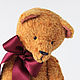 Teddy bear Cherry syrup. Teddy Bears. Workshop by Plyasunova Tati. Online shopping on My Livemaster.  Фото №2
