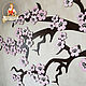 Wood panel on the wall ' cherry Blossom'. Panels. My dear home. Online shopping on My Livemaster.  Фото №2