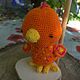 Птица счастья. Игрушка ручной работы. Амигуруми куклы и игрушки. Доминика (Тепло, что создано руками). Ярмарка Мастеров.  Фото №5