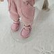 Sandals for doll ob11 color - marshmallow pink 18mm. Clothes for dolls. Olga Safonova. My Livemaster. Фото №5