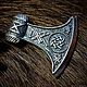 The axe of Perun with the star of Russia, free shipping. Folk decorations. h-a-n--t-e-r. My Livemaster. Фото №5