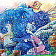 Картина девочка ангелок, акварель "В одно прекрасное утро", Картины, Астрахань,  Фото №1