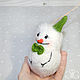 Snowmen caps Christmas decorations. Stuffed Toys. ToysNeznaika. Online shopping on My Livemaster.  Фото №2