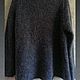 Order Fashionable calmer sweater, dark denim color, with a light melange. tatjanamatin. Livemaster. . Jumpers Фото №3