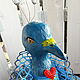 BLUE BIRD art doll, Interior doll, Beloretsk,  Фото №1