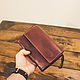 Wallet  clutch  purse with flap made of genuine leather. Man purse. G.L.A.D.. Online shopping on My Livemaster.  Фото №2