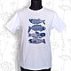 Big Fish T-Shirt. T-shirts and undershirts for men. decades. My Livemaster. Фото №5