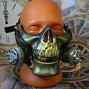 Аксессуары handmade. Livemaster - original item Steampunk cosplay mask 