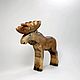 Wooden souvenir toy Moose. Miniature figurines. Shop Oleg Savelyev Sculpture (Tallista-1). My Livemaster. Фото №4