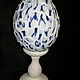 Mosaic egg ' Cobalt grid'. Classic Bag. zhanna-kucherova. Online shopping on My Livemaster.  Фото №2