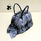 Order Silver Fox fur bag. Stylish ladies ' accessory №10. Mishan (mishan). Livemaster. . Classic Bag Фото №3