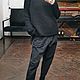 Дизайнерские брюки #057byshevtsova варенка плотный хлопок. Брюки. SHEVTSOVA design | Одежда Говорит. Ярмарка Мастеров.  Фото №4