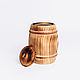 Cup (barrel) for honey, salt, spices, spices Siberian Cedar K59. Jars. ART OF SIBERIA. My Livemaster. Фото №5