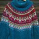 Jerseys: Knitted sweater 'Norwegian'. Lopayesa, Sweaters, Samara,  Фото №1