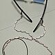 Lace-holder for glasses. Chain for glasses. kamilla-10. Online shopping on My Livemaster.  Фото №2