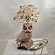 Order Table lamp Owl. Elena Zaychenko - Lenzay Ceramics. Livemaster. . Table lamps Фото №3