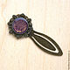Bookmark for books (purple). Bookmark. fiorellino. Online shopping on My Livemaster.  Фото №2