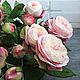 Английская пионовидная роза. Цветы. Живые цветы ручной работы. Ярмарка Мастеров.  Фото №4