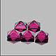 New Purple Garnet on the world market 4h4 mm. Minerals. Studio Gor Ra. Online shopping on My Livemaster.  Фото №2