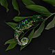 Set of brooches Chameleon and Monstera Branch. Brooch set. IRNI. Online shopping on My Livemaster.  Фото №2