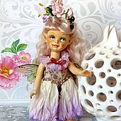 Куклы и игрушки handmade. Livemaster - original item interior doll: Flower fairy. Handmade.