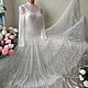 Order Handmade knitted openwork dress 'Bride-2' . hand knitting from Galina Akhmedova. Livemaster. . Dresses Фото №3