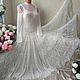 Order Handmade knitted openwork dress 'Bride-2' . hand knitting from Galina Akhmedova. Livemaster. . Dresses Фото №3