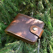 Сумки и аксессуары handmade. Livemaster - original item Wallet mens genuine leather. Handmade.