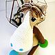 A fleet-footed horse with colorful hooves. Stuffed Toys. ToysAndToys. Online shopping on My Livemaster.  Фото №2