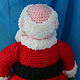 Order Santa Claus. knitted toy. Christmas souvenir. elenka12. Livemaster. . Stuffed Toys Фото №3