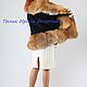Jacket avtoledi "Pretty woman"with fur of Fox. Outerwear Jackets. Exclusive clothes Dneproart (dneproart). My Livemaster. Фото №6
