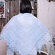 Downy handkerchief pale blue. Shawls1. Dom-puha (dom-puha). My Livemaster. Фото №5