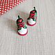 Sneakers for doll ob11color - watermelon 19mm, Clothes for dolls, Novosibirsk,  Фото №1